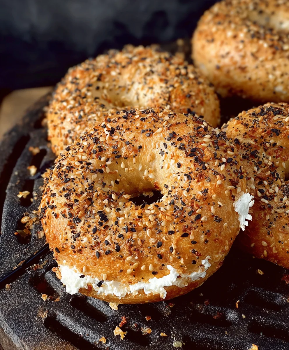 Protein Bagels with Cottage Cheese-Healthy Breakfast