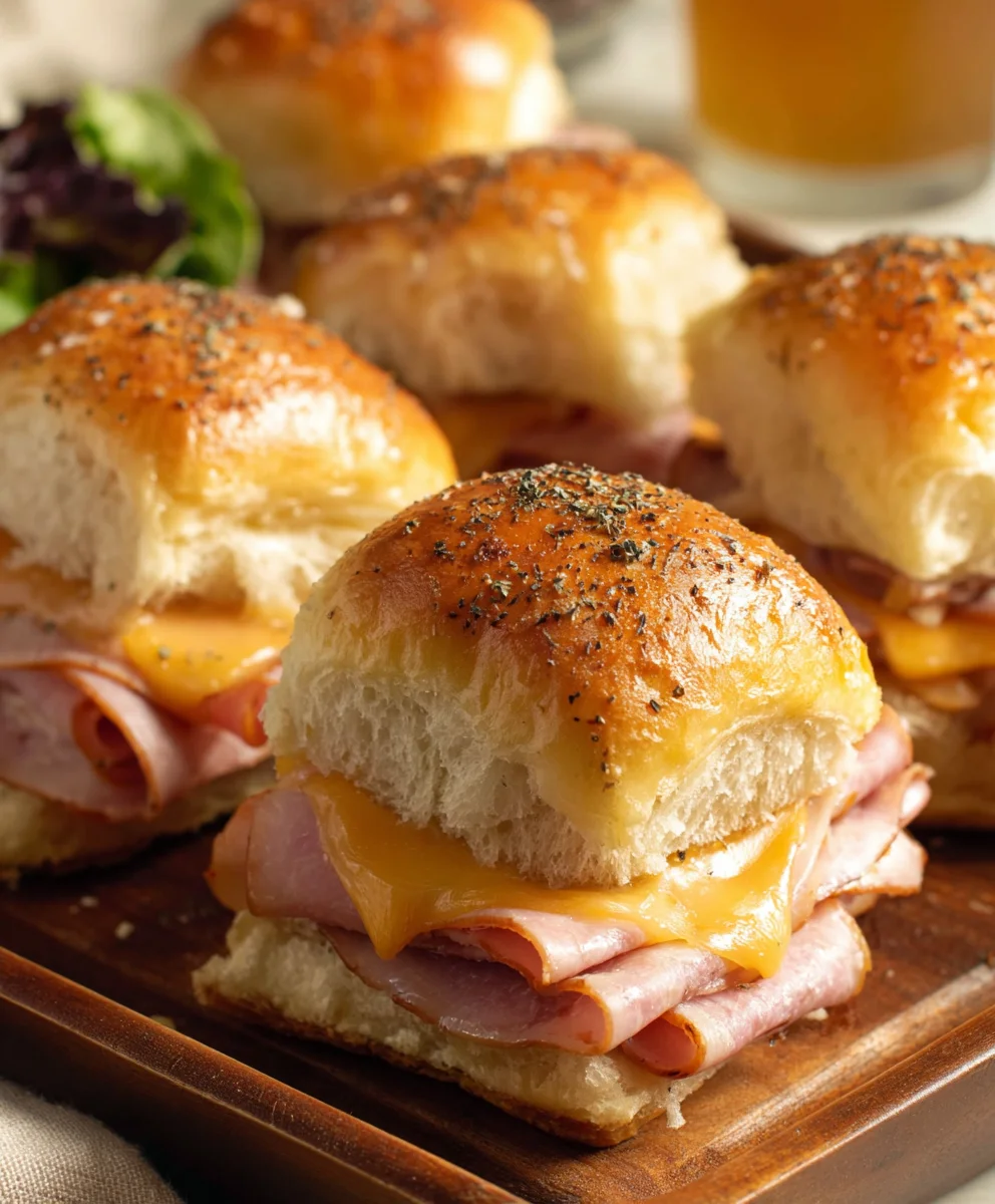 Beef Beef Ham and Cheese Sliders-Ultimate Party Recipe