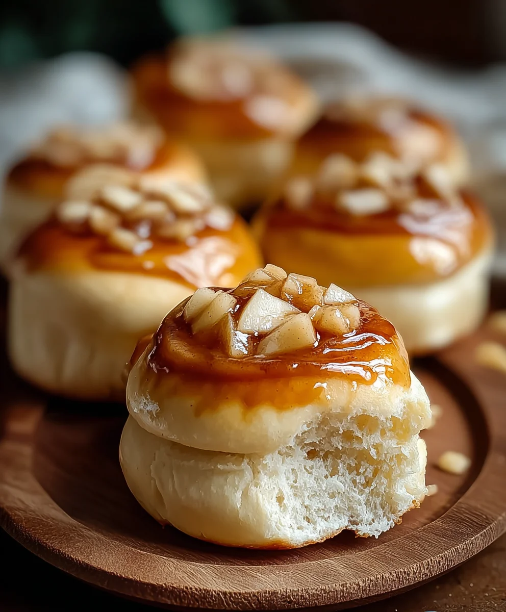 Apple Cream Cheese Buns - Easy Sweet Treat