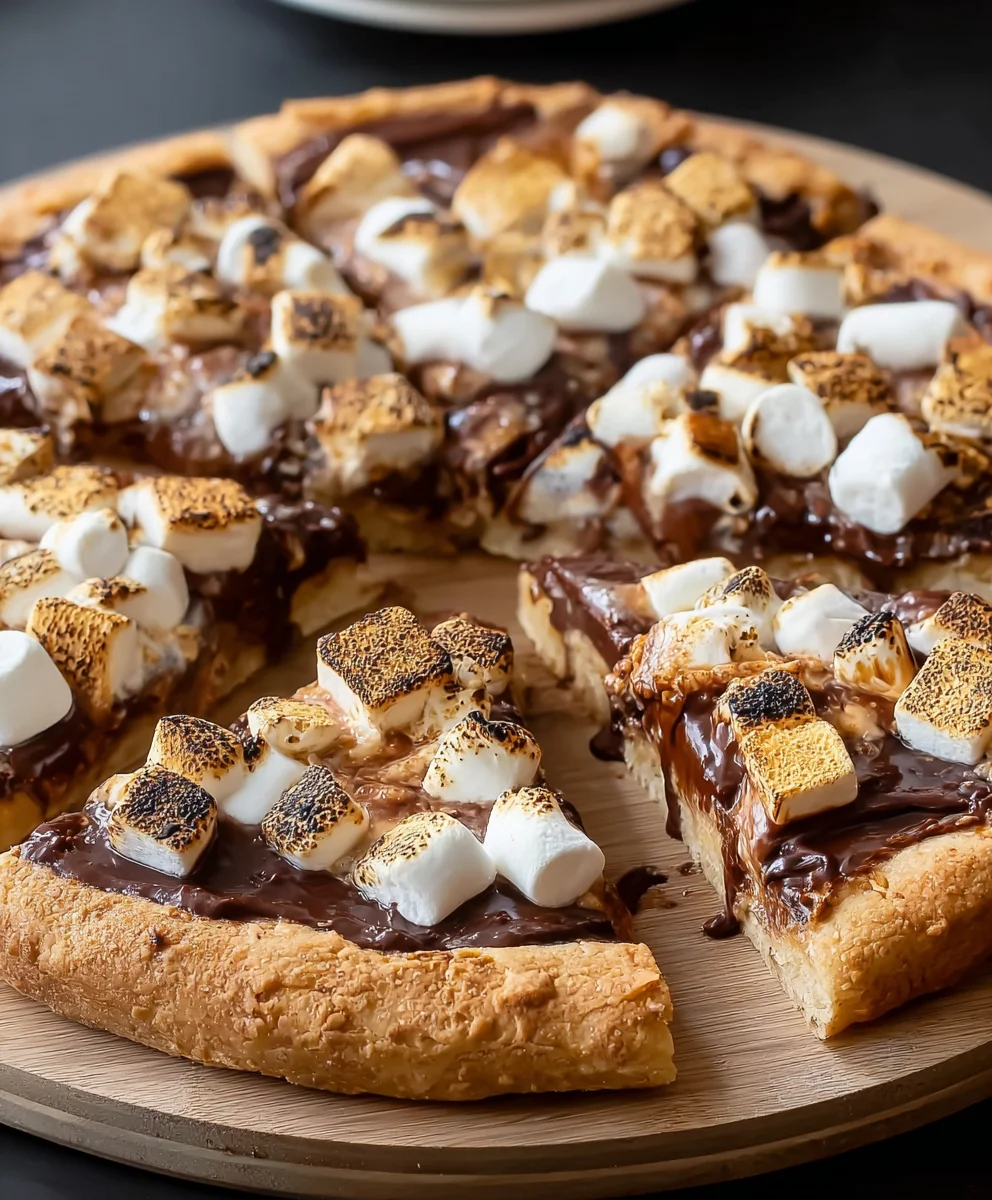 Decadent S'mores Pizza Recipe - Easy & Delicious Treat