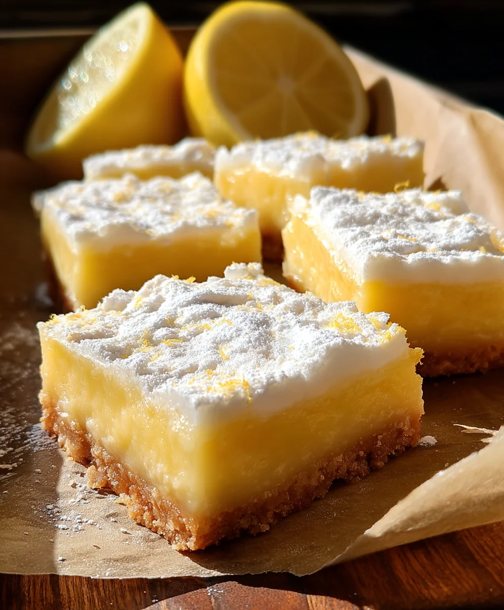 Tangy Citrus Dessert Squares-Easy Bright Bites