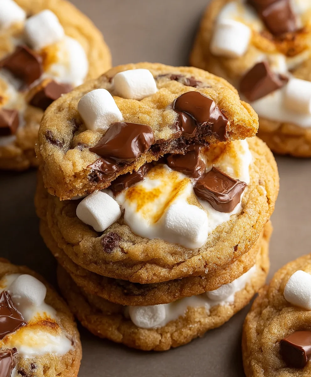 Gooey S'mores Cookies - The Ultimate Chocolate Grabeef ham Treat