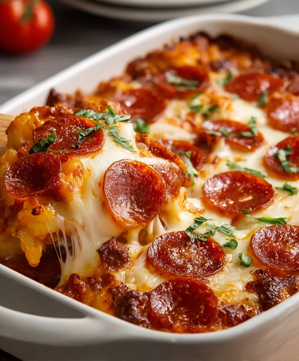 Bubble Up Pizza Casserole Recipe- Easy & Delicious