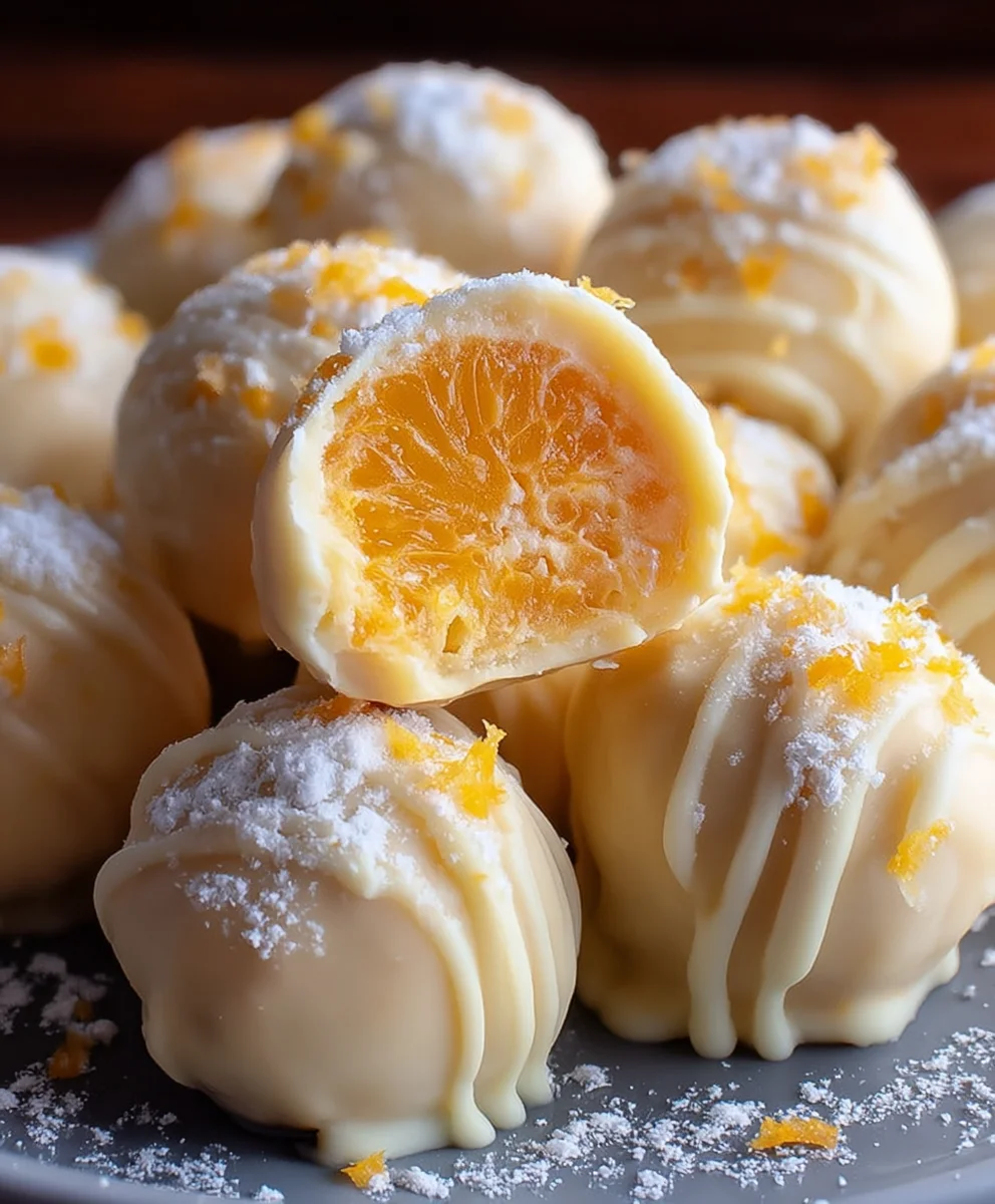 White Chocolate Orange Bliss-Delicious Easy Recipe