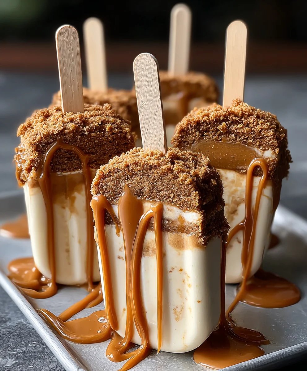 Biscoff Cookie Butter Cheesecake Pops - Easy Recipe