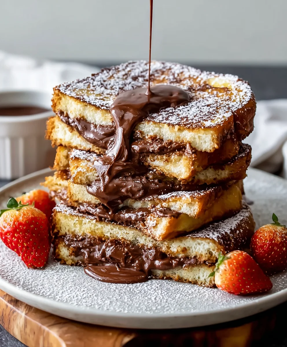 Nutella French Toast Recipe- Decadent Breakfast Treat