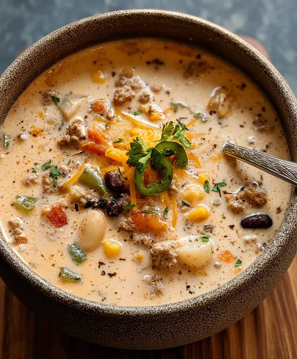 Hearty Cowboy Beef Soup - Easy Recipe