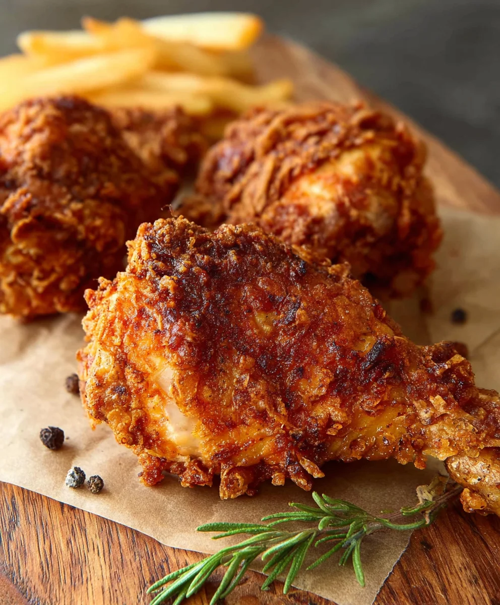 Crispy Juicy Fried Chicken Recipe - Best Flavor