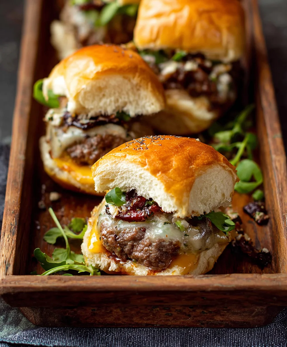 Easy Beef Cowboy Sliders- Quick & Flavorful Recipe