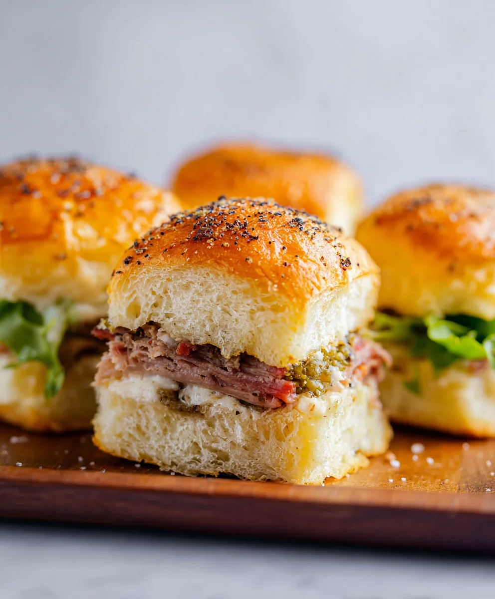 Savory Beef Cuban Sliders - Quick & Easy Recipe