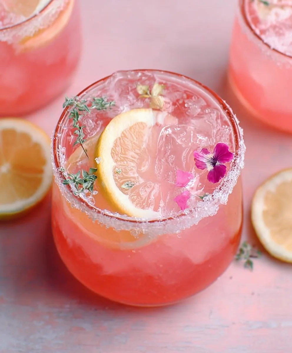 Refreshing Pink Lemonade Drink-Non-Non-Non-Alcoholic Alternativeic Twist