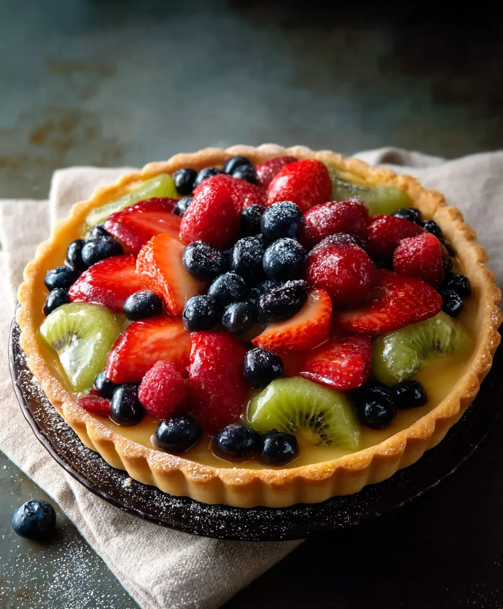 Easy Fruit Tart Recipe - Fresh & Delicious Dessert