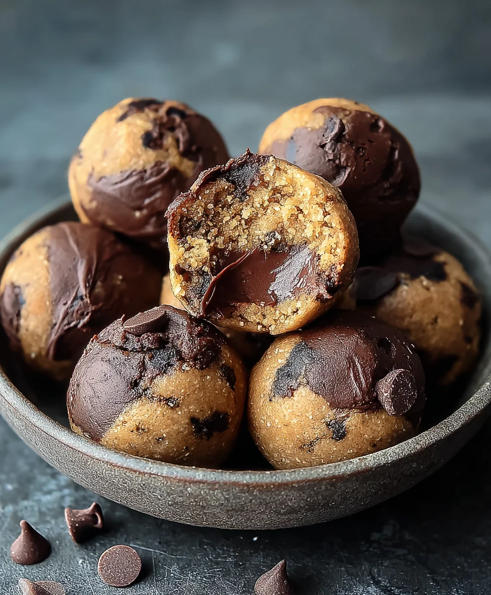 Brookie Protein Balls - Easy Healthy Treat