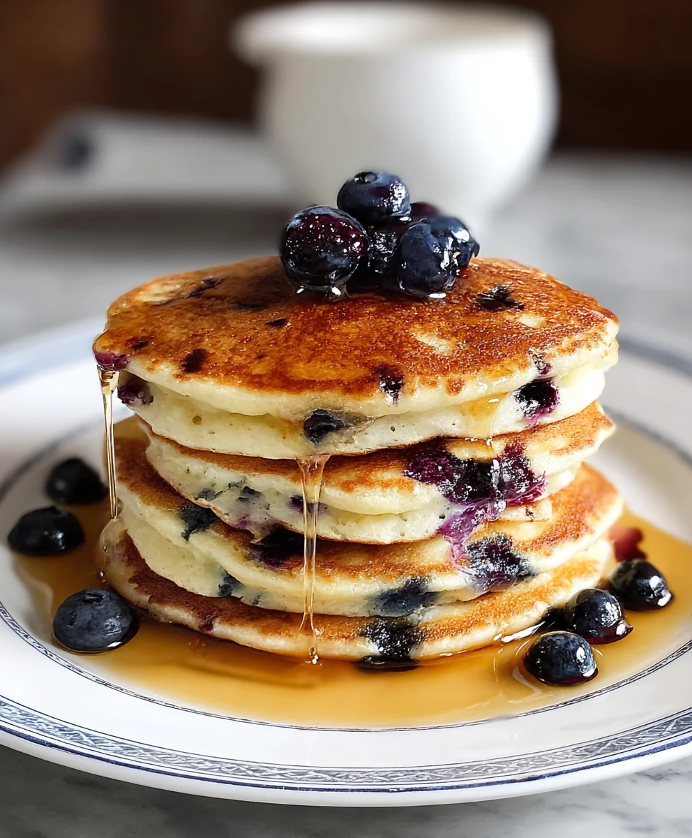 Easy Blueberry Pancakes - Quick & Delicious Breakfast