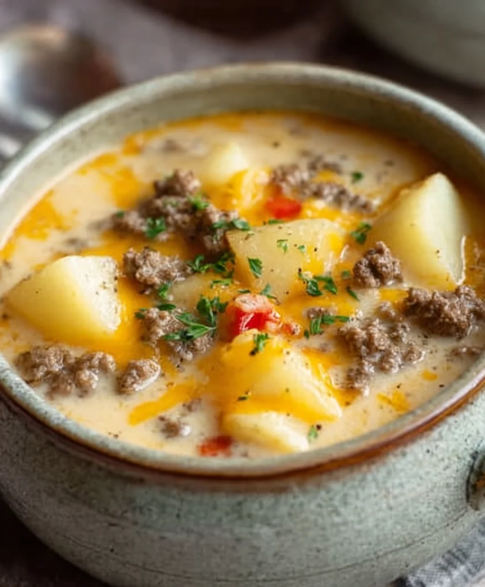 Easy Potato Soup Recipe-Comforting & Delicious