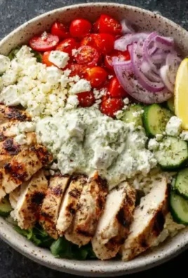 Greek Chicken Bowls