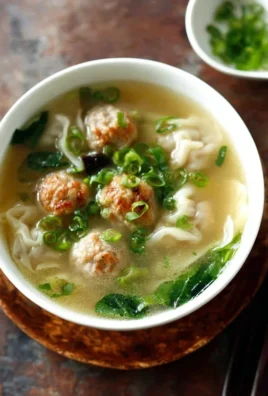 Naked Wonton Soup