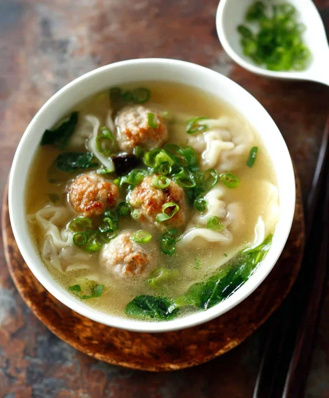 Naked Wonton Soup