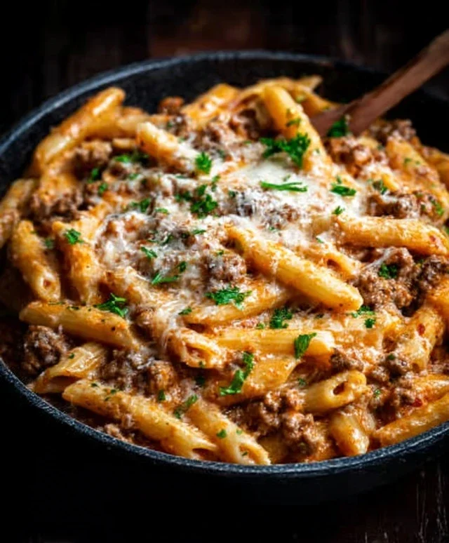 Creamy Beef Pasta