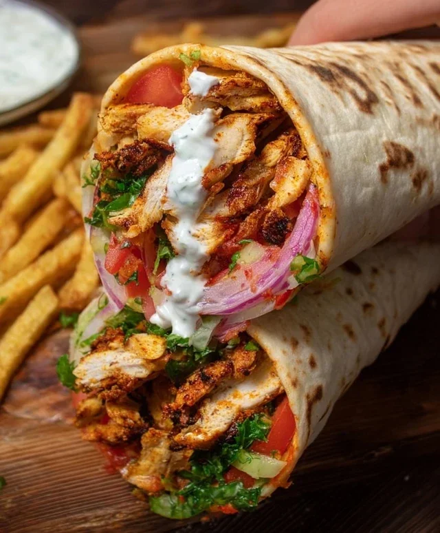 Chicken Shawarma Wrap