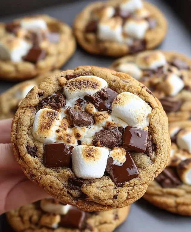 S'mores Cookies and Cream Cookies