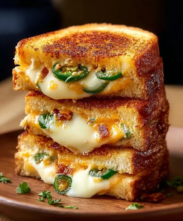 Jalapeño Popper Grilled Cheese