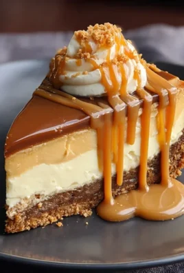 Cookie Butter Caramel Cheesecake