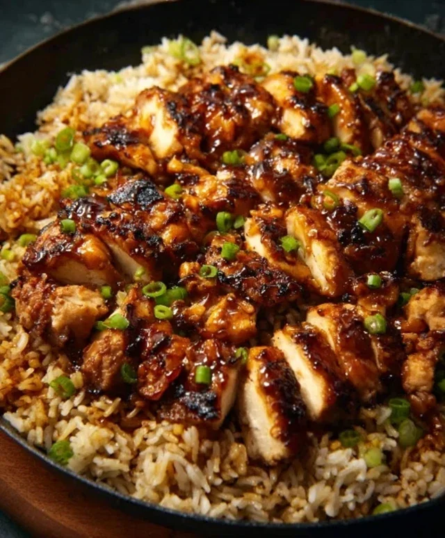 One-Pan Bold Honey BBQ Chicken Rice