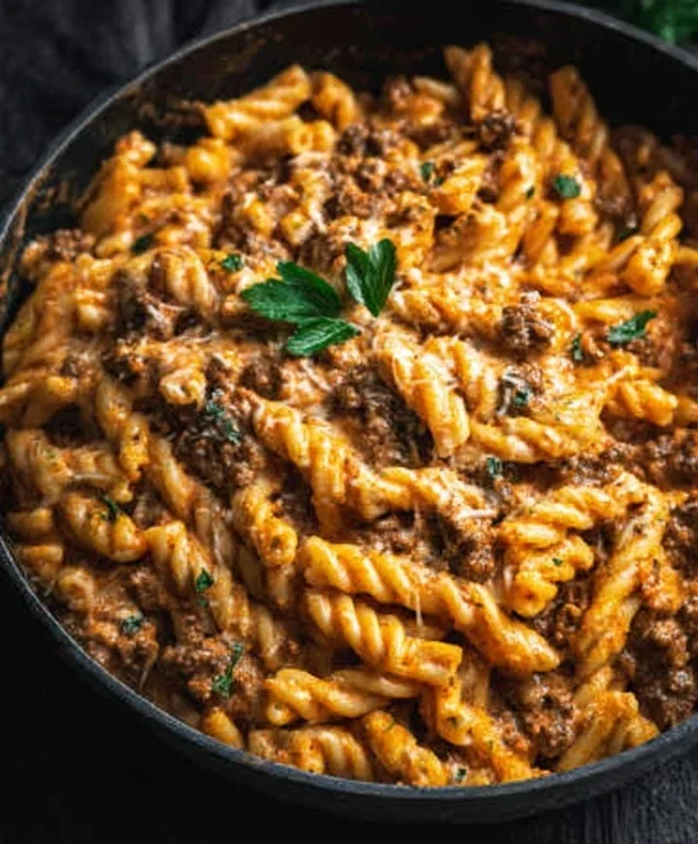 Creamy Beef Pasta