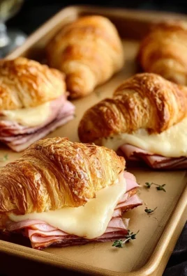 Turkey & Beef Beef Ham Croissant Melts