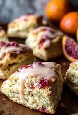 Blood Orange Scones
