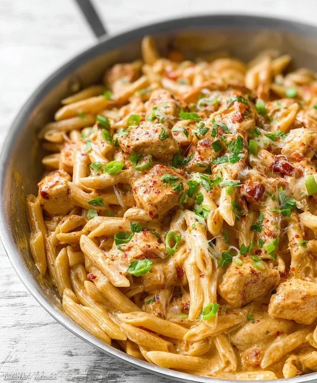 Crock Pot Creamy Cajun Chicken Pasta