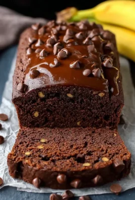 Healthy Chocolate Banana Bread