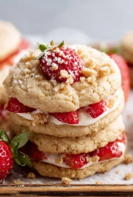 Strawberry Shortcake Cookies
