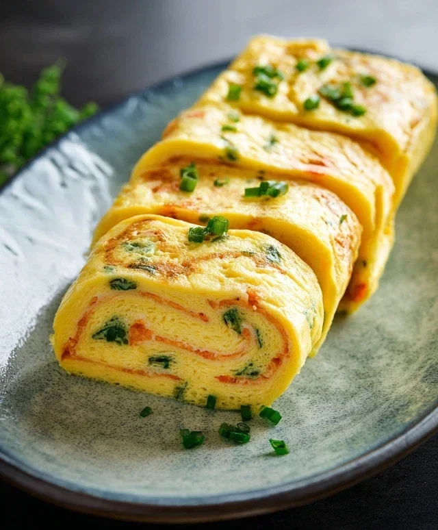 Gyeran Mari (Korean Rolled Omelette)