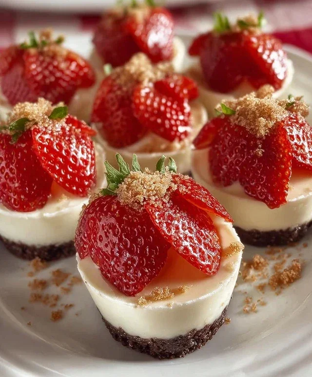 Cheesecake Deviled Strawberries