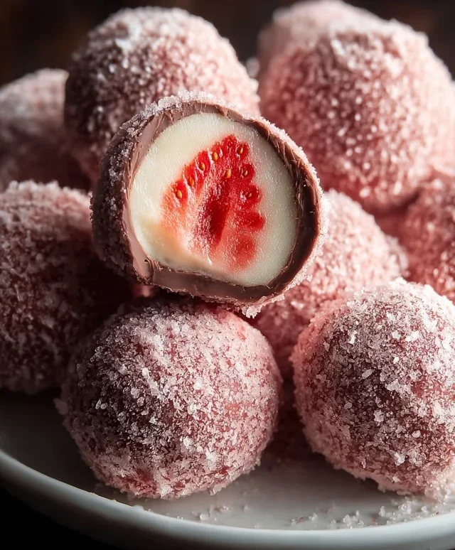 Strawberry Truffles