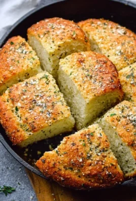 Garlic Butter Keto Bread