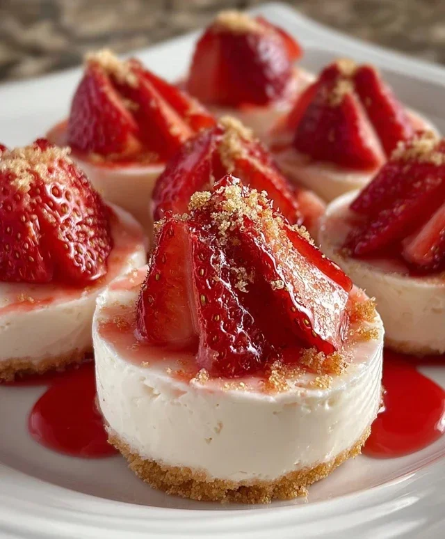 Cheesecake Deviled Strawberries