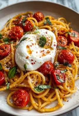 Burst Tomato Burrata Pasta