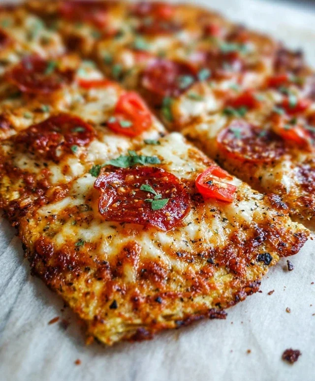 Chicken Crust Pizza (Easy Low Carb Recipe)