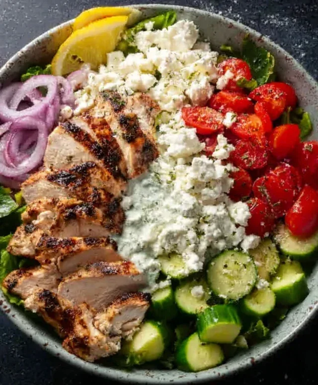 Greek Chicken Bowls