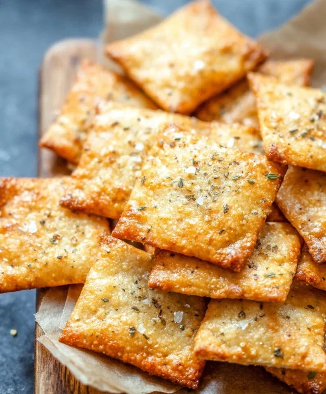Keto Crackers (2 ingredients!)