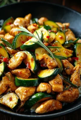 Chicken Zucchini Stir Fry