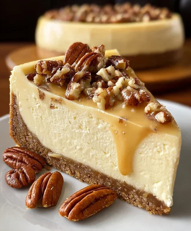 Butter Pecan Cheesecake