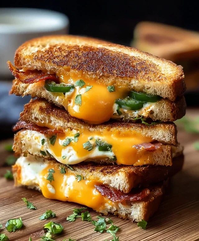 Jalapeño Popper Grilled Cheese