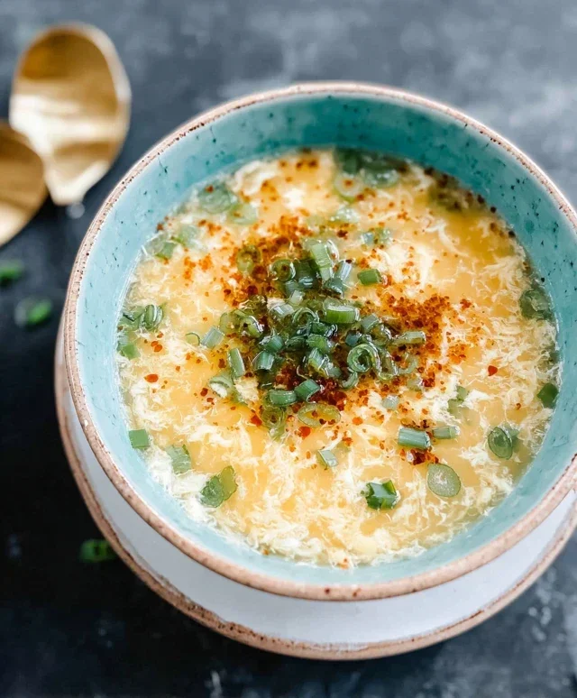 Homemade Egg Drop Soup (Keto & Gluten Free)
