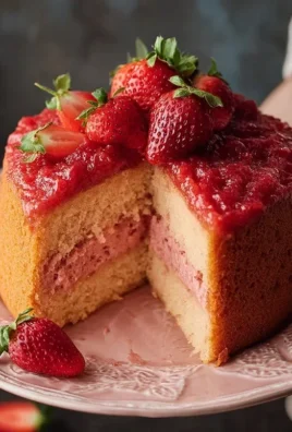 Small-batch Vegan Strawberry Cake