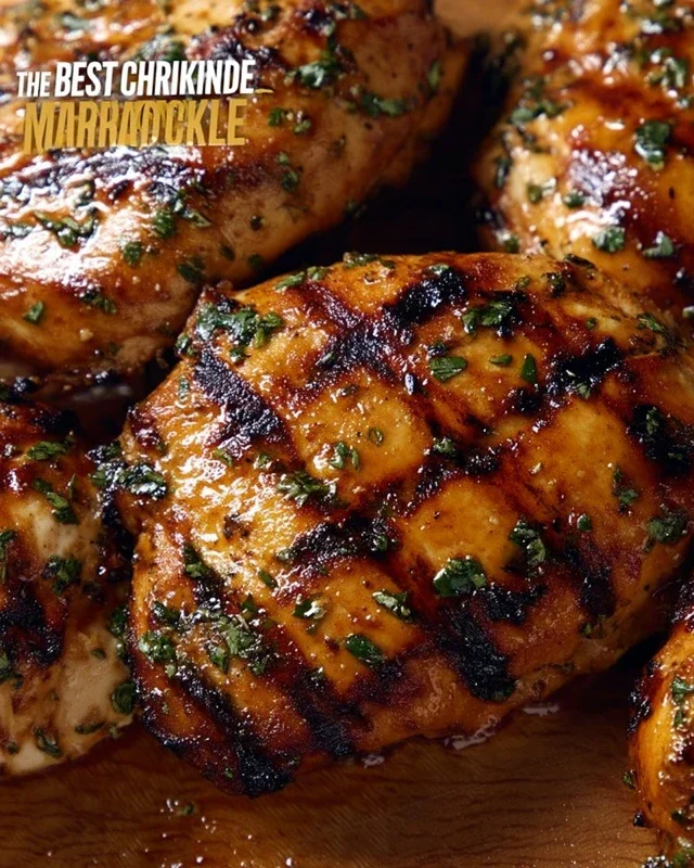 The BEST EVER Grilled Chicken Marinade