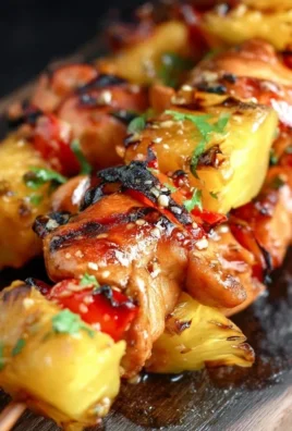 Pineapple Chicken Kebabs Recipe